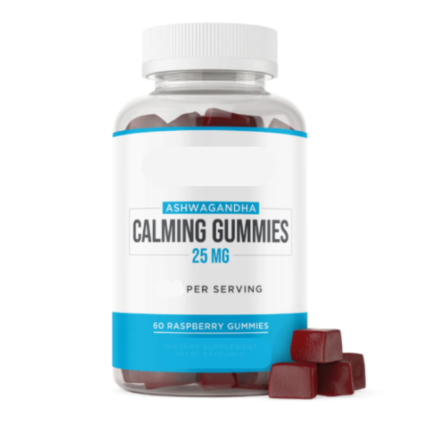 Calming Raspberry Gummies - 750MG